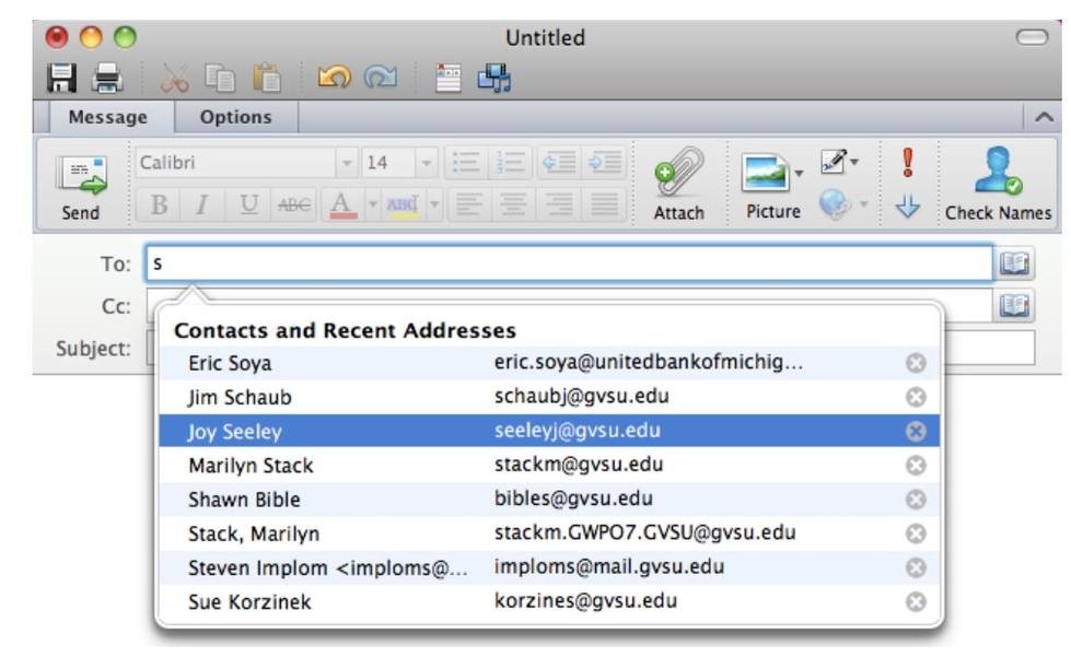 mac contacts to outlook for mac